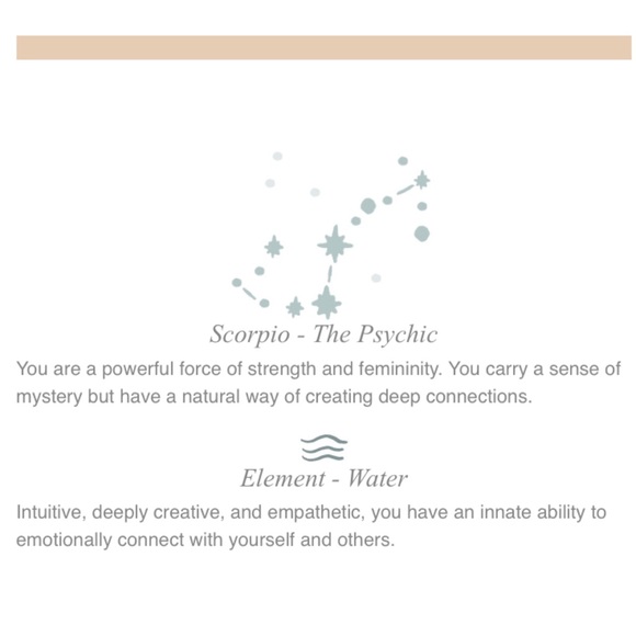 Scorpio Constellation Zodiac Astrology Necklace - Picture 7 of 15